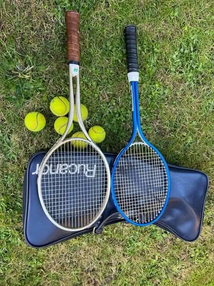 Photo of free Tennis rackets and balls (Summertown OX2) #1