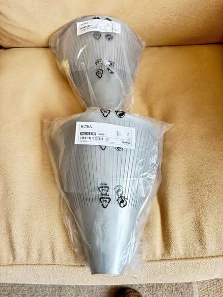 Photo of free 2 IKEA Wall Lamp Shades and fitting (Farnborough GU14 8PB) #2