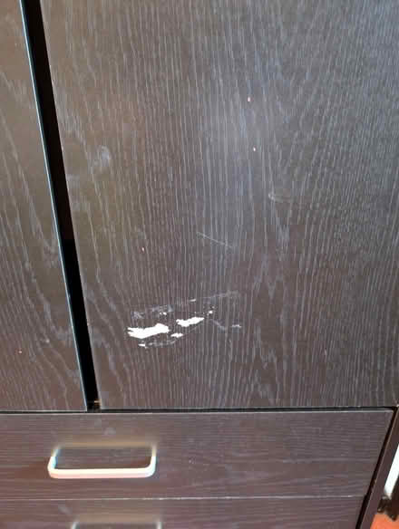 Photo of free Black wardrobe with drawers (Wallasey CH44) #2