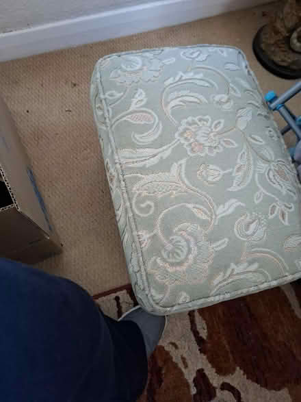 Photo of free Sturdy footstool (Kilburn DE56) #1