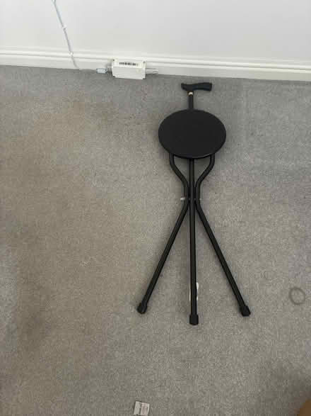 Photo of free Walking stick with stool (Cranfield MK43) #1
