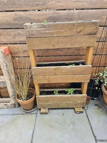 Photo of free Home made wooden planter (Kendal LA9) #1