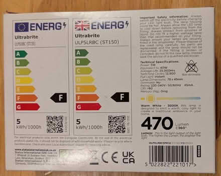 Photo of free Pack of 3 LED light bulbs. (Cotham Ward BS6) #2