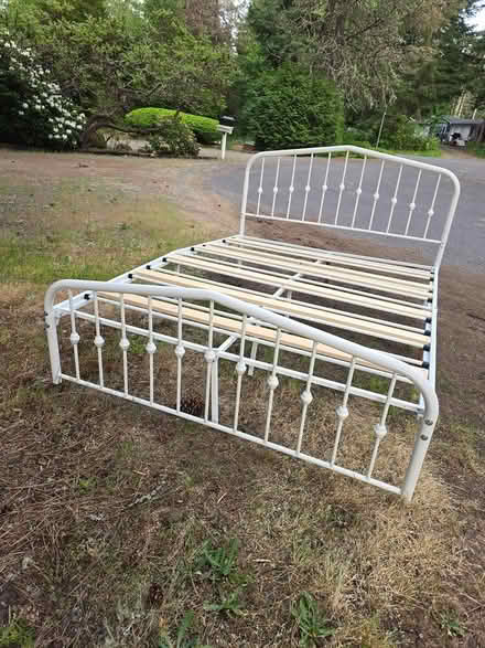 Photo of free Metal bed frame from my airbnb (Rainier Washington) #1