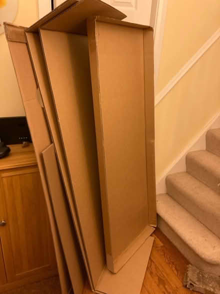 Photo of free Huge cardboard box and pieces of cardboard (Bilton CV22) #2
