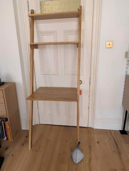 Photo of free Wall leaning desk. Pure oak (Bloomsbury WC1E) #1