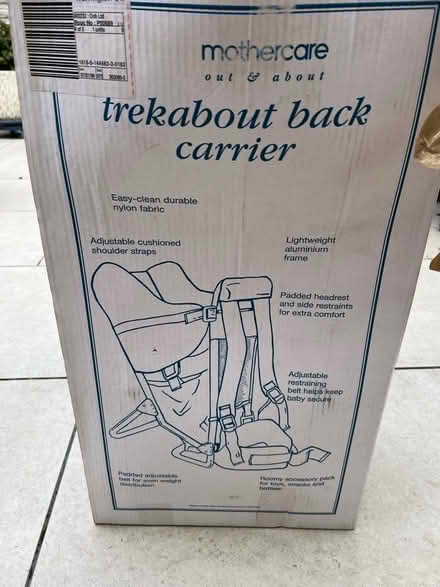 Photo of free Trekabout backpack carrier (Westbrook WA5) #4