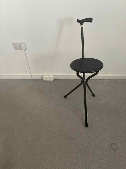 Photo of free Walking stick with stool (Cranfield MK43) #2