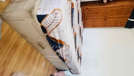 Photo of free King Size Bed with Mattress in very good condition (Rayner's Lane HA2) #1