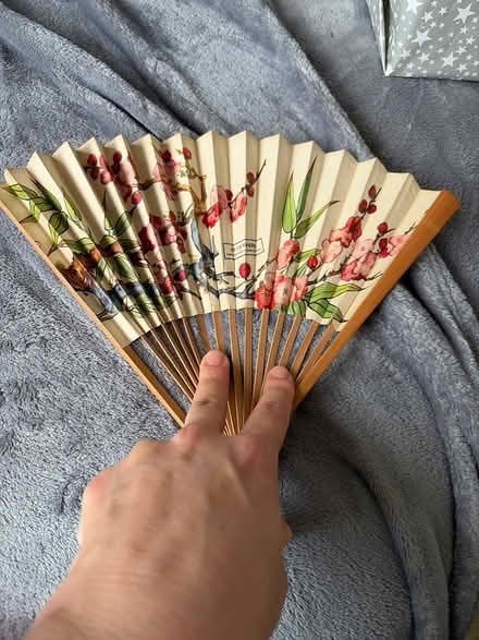 Photo of free Vintage paper fan (Chinese) (repair (SG4 hitchin) #3