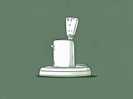Photo of Hand held steamer or iron (Round Green LU2) #1
