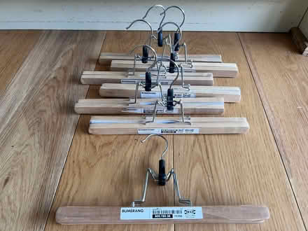 Photo of free Trouser clamp hangers (Harrogate HG2) #1