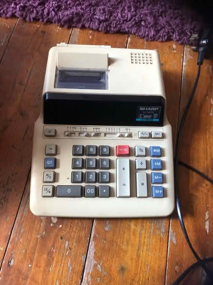 Photo of free Sharp retro electric calculator (Gracemount EH17) #1