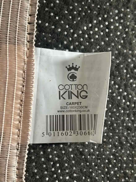 Photo of free Tan rug with embossed detailing (Brentford TW8) #3
