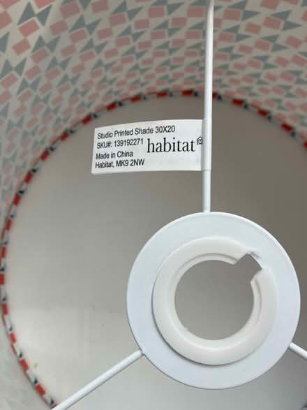 Photo of free Habitat pendant lampshade (Firswood M16) #3