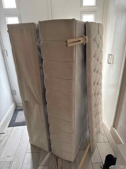 Photo of free Beige bed king size (Ha98sg) #1