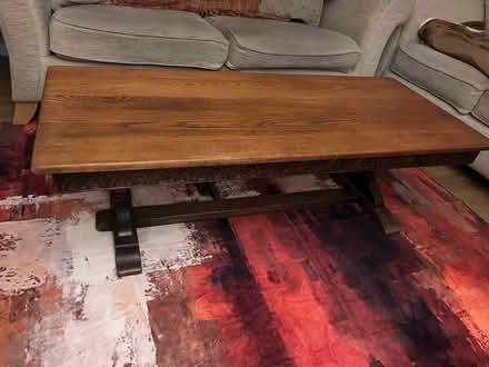 Photo of free Oak Coffee Table (The Triangle Estate RH15) #3