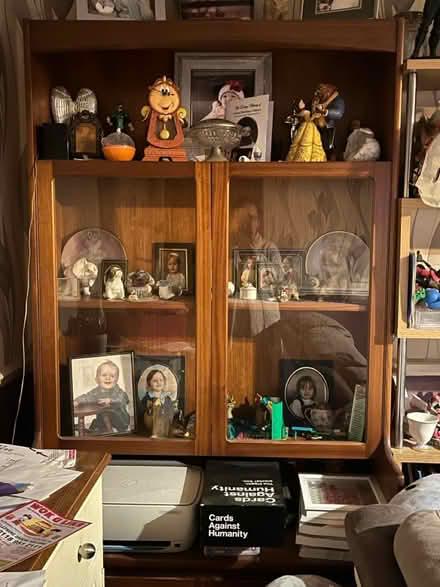 Photo of free Oak display cabinet (Rg73qh) #1