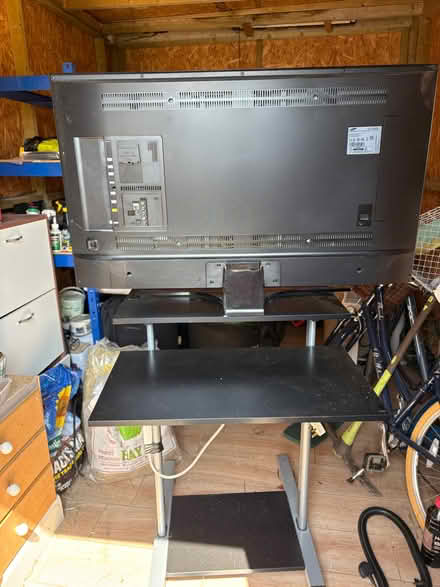 Photo of free Samsung TV and Computer Table (adjustable height) (Hanworth TW4) #2