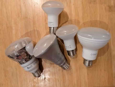 Photo of free Five assorted LED light bulbs E27 FITTING. (Cotham Ward BS6) #1