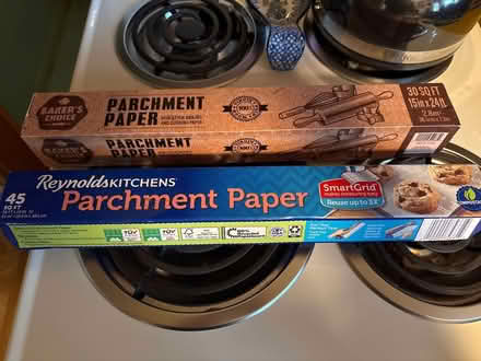 Photo of free Foil, cling wrap, parchment paper (Croton-on-Hudson) #1