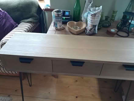 Photo of free Console table with drawers (Darlington) #1
