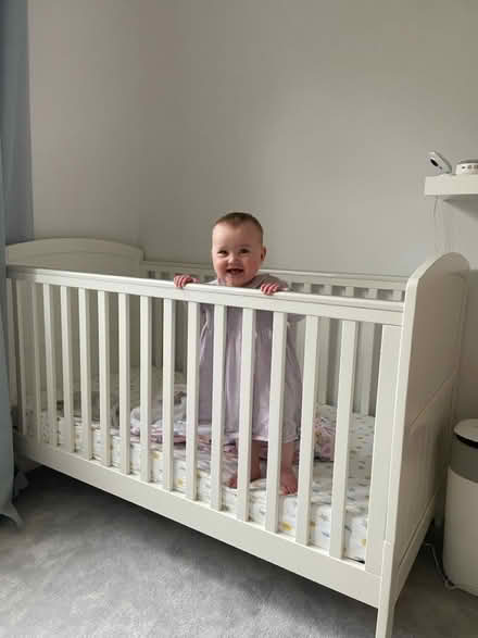 Photo of free Mamas & papas white cot (KT11) #1