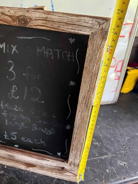 Photo of free Chalkboard stand (Twerton) #3