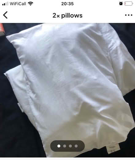Photo of free 2x pillows (SE13 Deptford) #1