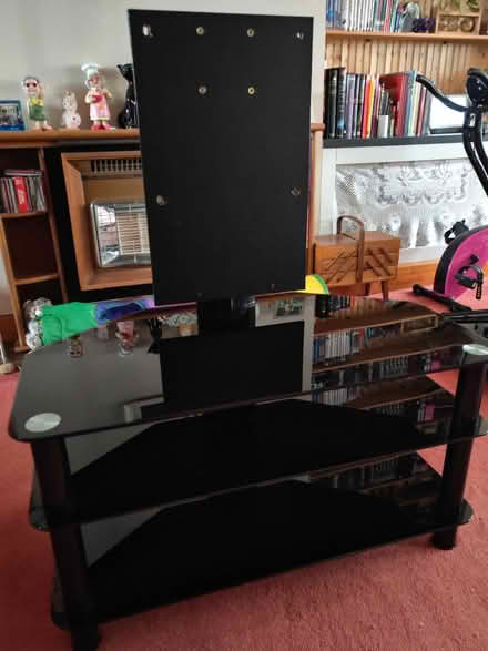 Photo of free Black glass TV unit (Shooters hill SE3) #3