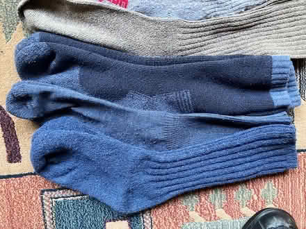 Photo of free 8 pair socks L sz (south sunnyvale) #2