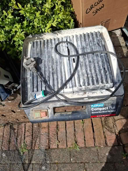 Photo of free Trusty well used tile cutter. (Appleby-in-Westmorland CA16) #1
