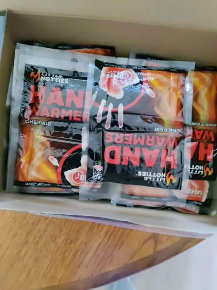 Photo of free Box of hand warmers (California DE22) #2