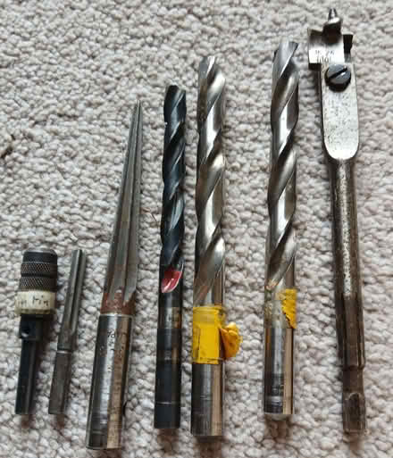 Photo of free Drill bits and whatever the other things are! (Fairlands GU3) #1