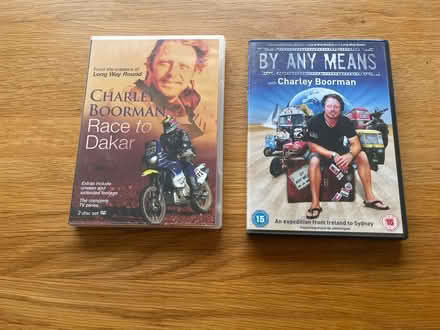 Photo of free Charley Boorman DVDs (Barnham) #1