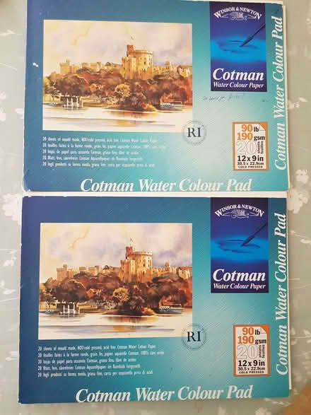 Photo of free 2 Water Colour Pads (Old Basing RG24) #1