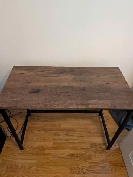 Photo of free Wood desk table (Stoke Newington N16) #2