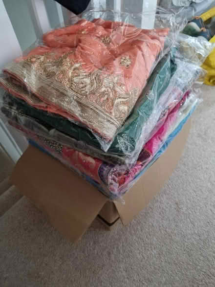 Photo of free Indian dress fabrics (B90) #1