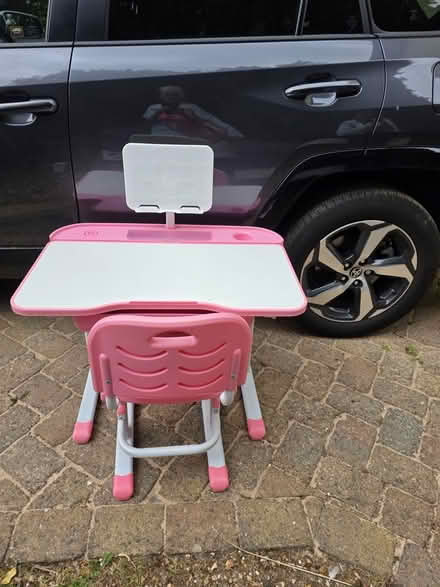 Photo of free Childs adjustable desk (Sg3 6eb) #1