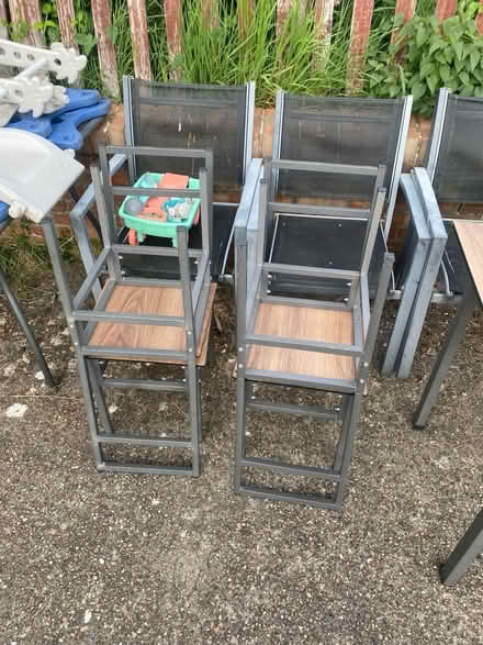 Photo of free dining table with 4 chairs (Eltham SE9) #2