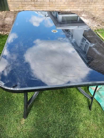 Photo of free patio table (Barnard's Green WR14) #1