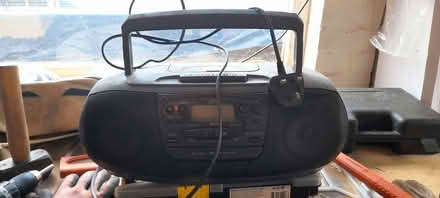 Photo of free CD/cassette radio (Urmston M41) #1