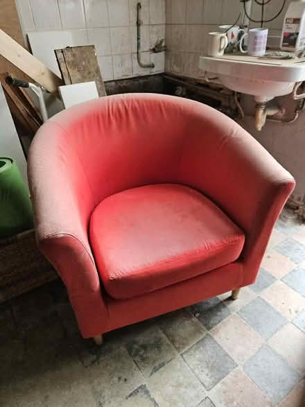 Photo of free Red IKEA Armchair (Crouch End N8) #1