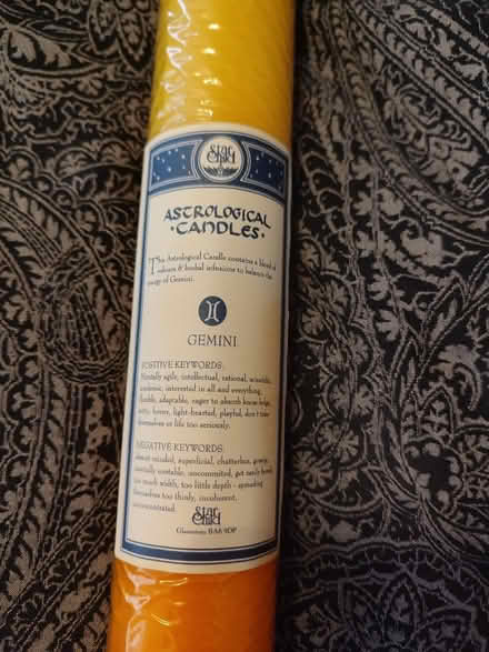 Photo of free Candle in wrapper (Barry CF62) #2