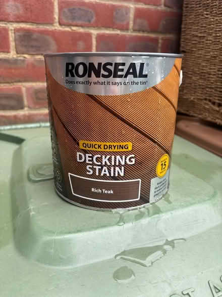 Photo of free Ronseal decking paint (East Molesey) #1