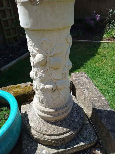 Photo of free Bird bath pedestal (Chipping Norton OX7) #1