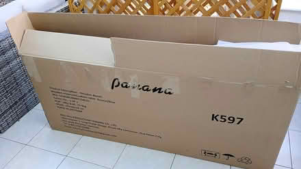 Photo of free New indoor/outdoor wooden sofa (Kingsbury B78) #3