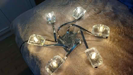 Photo of free X2 ceiling lights with matching lamp (Slack Head LA7) #3