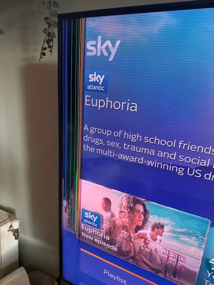 Photo of free Sky Glass 55 inch TV broken (Carshalton) #3
