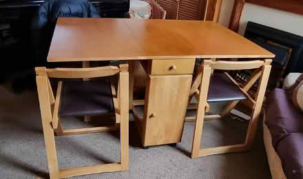 Photo of free table and chairs (Oswestry SY11) #2